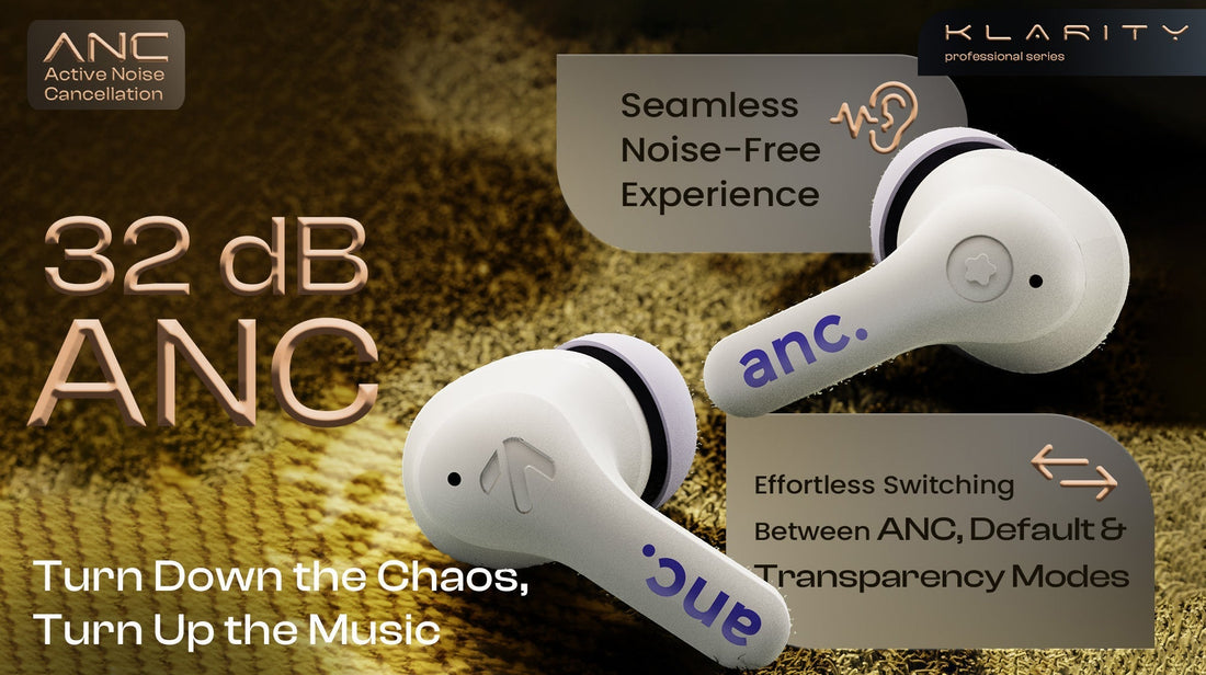What is ANC in Earbuds? ANC vs ENC Explained