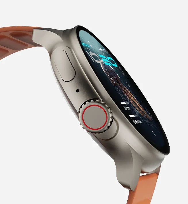 Crown R Pro 2 | AMOLED Smartwatch with Zinc alloy Frame