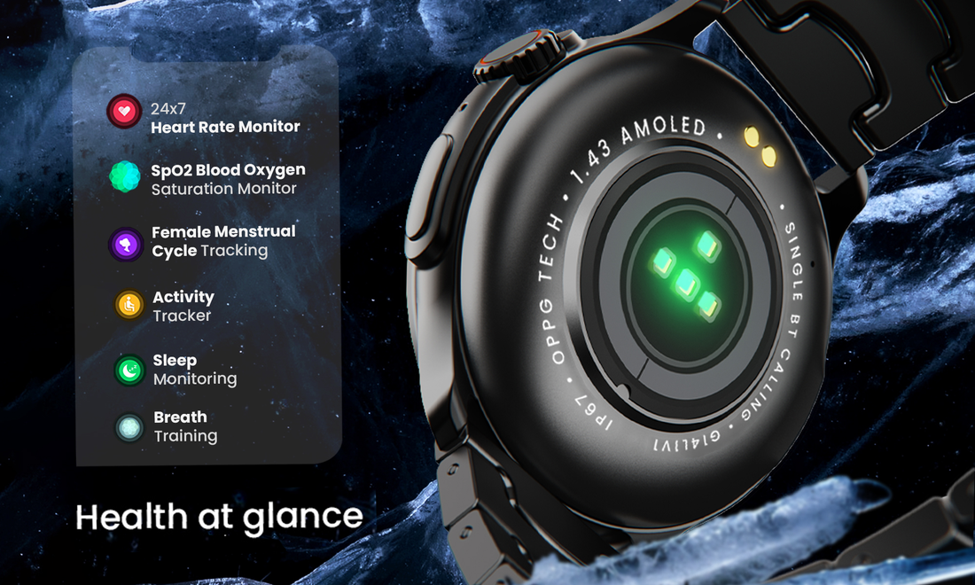 Crown R Pro 2 | AMOLED Smartwatch with Zinc alloy Frame