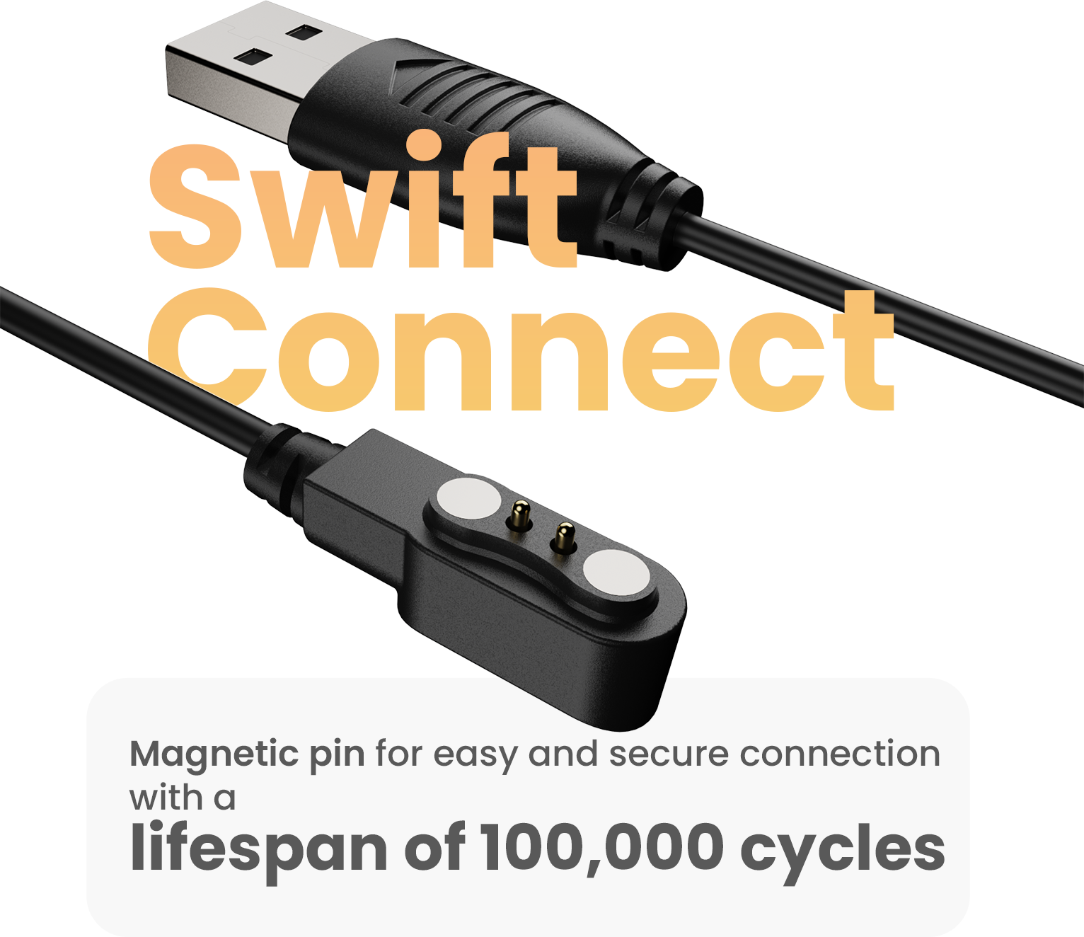 Smartwatch Charging Cable - W1